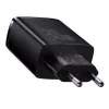 Baseus 30 W USB lādētājs QC PD3.0 Type C PD ātra uzlāde, ātrs tālruņa lādētājs iPhone 17 16 15 14 13 12 Pro Max Xiaomi Samsung