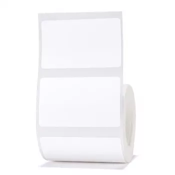 Etiķešu rullis NIIMBOT 008-7002102 50 x 30 mm 230 etiķetes — papīra termiskās taisnstūrveida ar pastāvīgu līmi