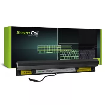 Baterija zaļa Cell LE97 Lenovo IdeaPad 100/300 sērijai, 14.8V 2200mAh Li-Ion, 4 elementi, melna
