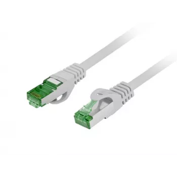 Patchcord cat.7 S/FTP LSZH CU 2M pelēks, fluke testēts