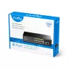 Cudy FS1010P tīkla slēdzis Fast Ethernet (10/100) Power over Ethernet (PoE) Melns
