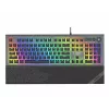 iBox Aurora K-5 tastatūra USB QWERTY Sudraba