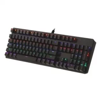 Mehāniskā tastatūra ART KLART AK-51 ar Blue slēdžiem, kompakts izkārtojums