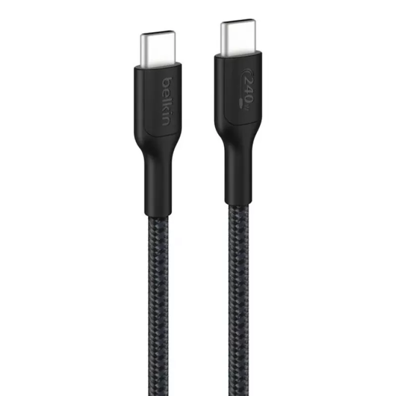 USB kabelis Belkin BoostCharge Pro 1m USB C melns