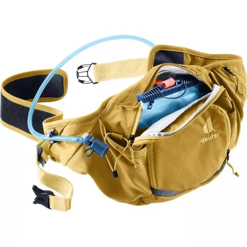 Gurnu soma DEUTER Pulse Pro 5L Sand — viegla, kompakta jostas soma, 5 litri