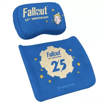 Kakla spilvens/Jostas spilvens noblechairs Fallout 25th Anniversary Edition zils 2 gab.