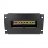 Rack accessory DELOCK 67320 — metal cover strip, Melns, 1 pc