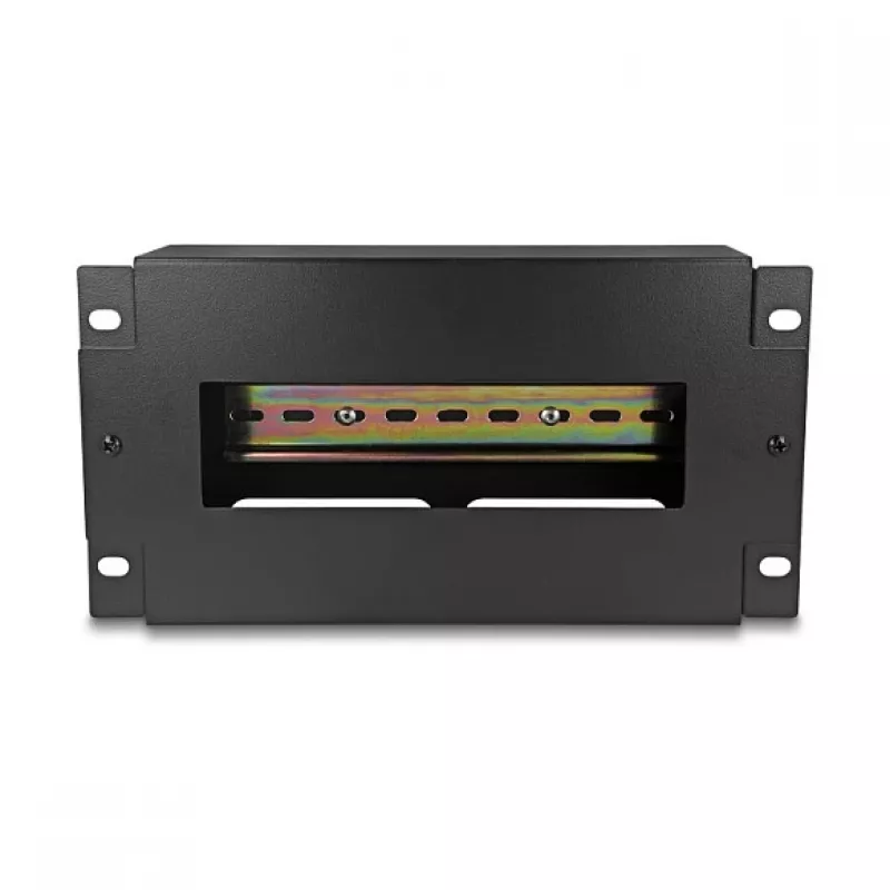 Rack accessory DELOCK 67320 — metal cover strip, Melns, 1 pc
