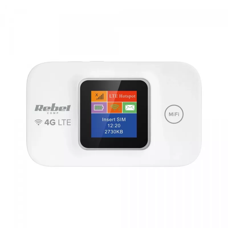 Rebel RB-0701 bezvadu maršrutētājs vienas joslas (2,4 GHz) 3G 4G