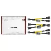 Noctua NA-SYC1 CHROMAX.YELLOW - Cable extension - Gelb - Weiblich - Weiblich - 115 mm - 3 Stück(e) (NA-SYC1.yellow)