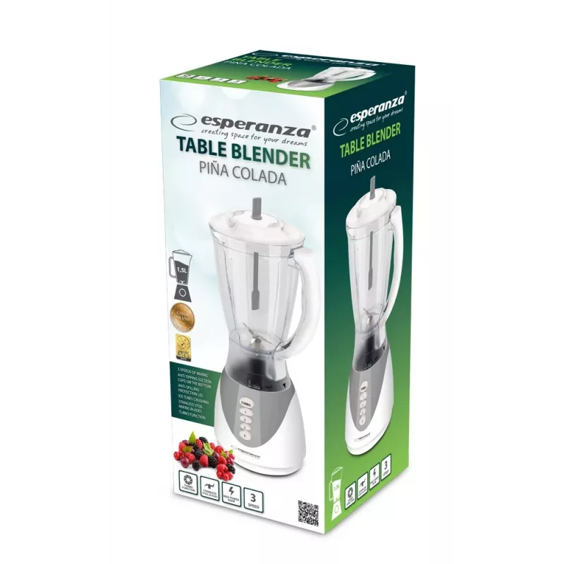 Esperanza EKM023E Blenderis 350W 1,5L Pelēks