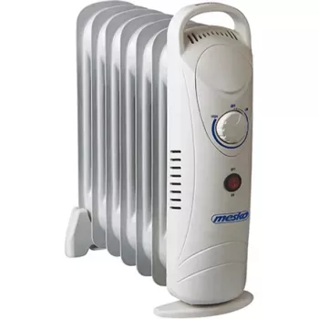Mesko MS7804 elektriskais eļļas sildītājs, balts, 700 W