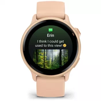 Garmin vívoactive 6 3,05 cm (1,2) AMOLED 42 mm Digitāls 390 x 390 pikseļi Skārienekrāns Rozā Wi-Fi GPS (satelīts)