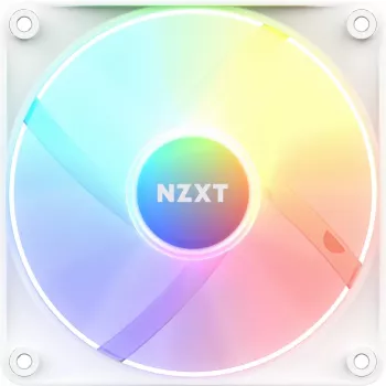 NZXT F120 RGB Core 120mm ARGB korpusa ventilators - balts