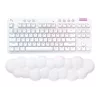 Logitech G715 bezvadu spēļu tastatūra - pelēkbalta - Francijas - Centrālā (920-010459)