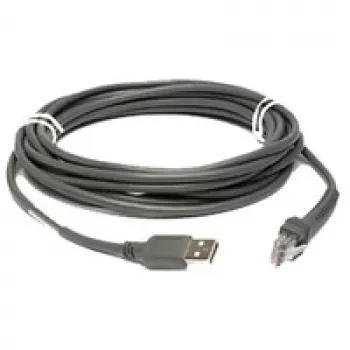 Motorola : Series A USB kabelis 4.5 m USB A Pelēks