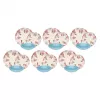 Galda servīze Rose&Tulipani R18400TA18 6 personām, 18-daļīgs porcelāna komplekts