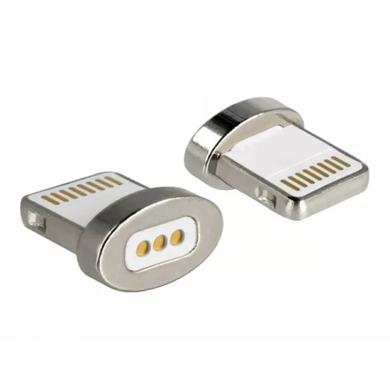 DeLOCK - Lightning Adapter - magnētisks uz Lightning (M) - Apple iPad/iPhone/iPod (Lightning) (65928)