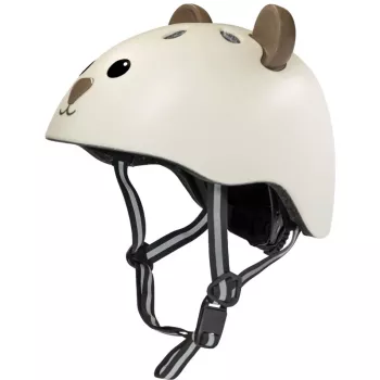 Bērnu ķivere HUDORA Beary mocha, izmērs 48–52 cm