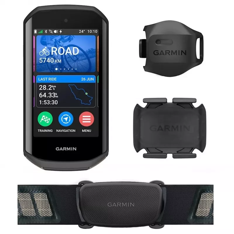 GPS velodators GARMIN Edge 1050, 3,5 collu displejs, melns