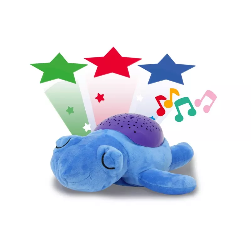 Nakts gaisma Jamara Dreamy Turtle Brīvi stāvoša Zila Violeta