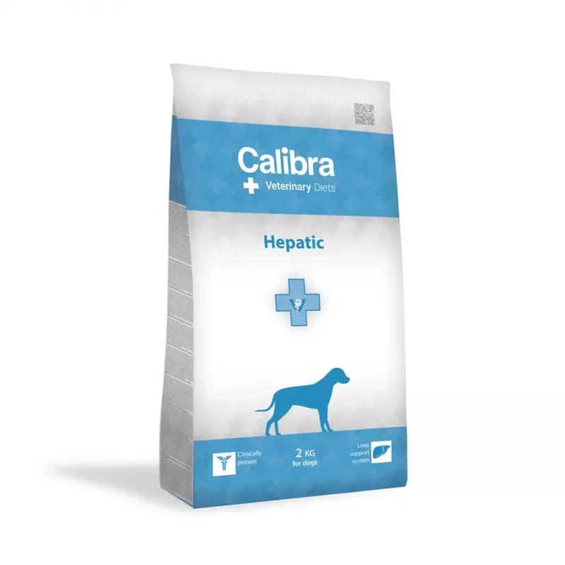 CALIBRA VD Dog Hepatic - sausā suņu barība - 2 kg