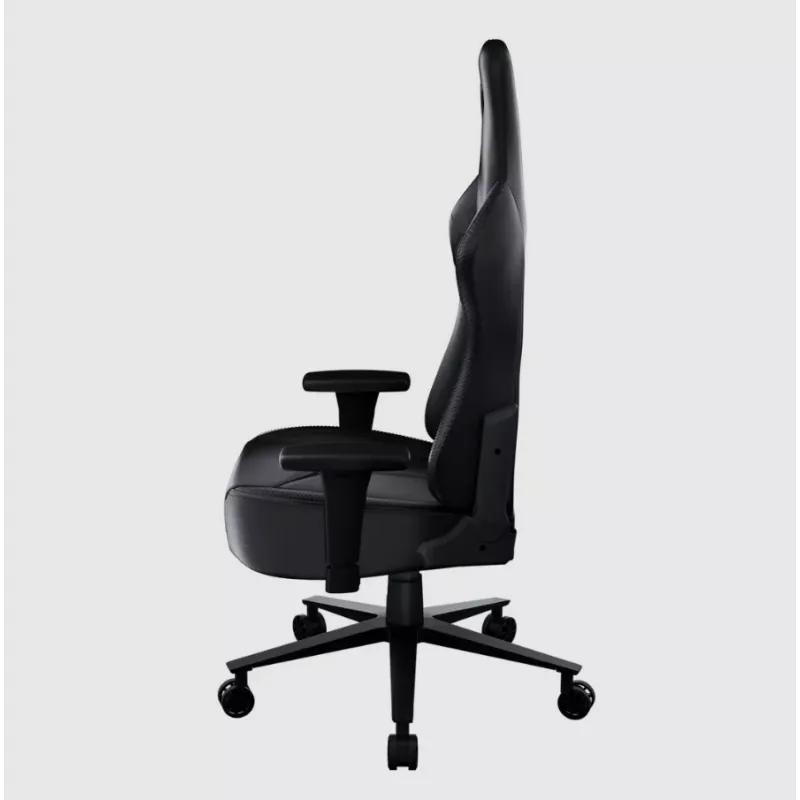 Spēļu krēsls Onex RTC Embrace Hardcore Melns — ergonomisks dizains, regulējams augstums un atgāzšanās