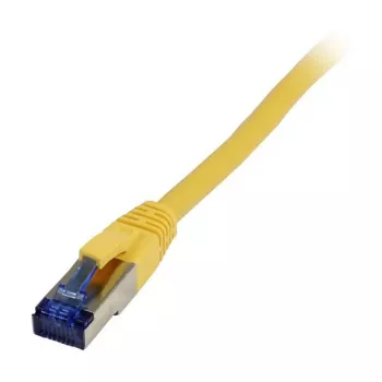 komutācijas kabelis RJ45 - CAT6A 500Mhz - 0,15m - dzeltens - S-STP(S/FTP) - TPE/LSZH(Superflex) - AWG26 - Syne
