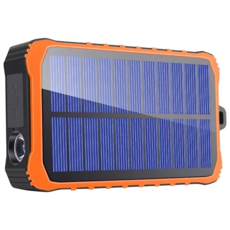 Powerbank Propper Solar 12000mAh pelēks