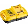 DeWALT DCB118 akumulatora lādētājs 18V Li‑Ion akumulatoriem, 8A izeja, 2A lādēšanas strāva, 230V AC, melns