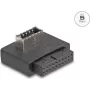 DeLOCK 67241 iekšējais USB Type-E adapteris USB Type-A sievišķā 5 Gbit/s