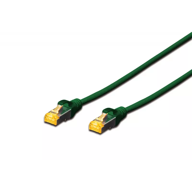 Patch vads Digitus CAT 6A S/FTP DK-1644-A-010/G 1m zaļš