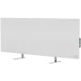AENO Premium Eco Smart Heater, 700W, Rūdīts stikls, Infrasarkanā + konvekcijas apkures tips, LED displejs Kontaktdakšas tips: Eiropa (E/F tips), BALTA