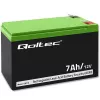 Qoltec 53076 AGM akumulators | 12V | 7Ah | Drošība