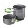 Optimus 8020707 kempinga trauku komplekts 0,95 L pelēks
