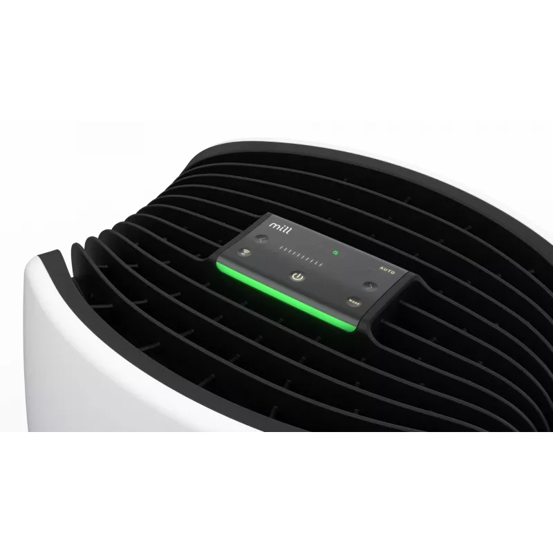 Gaisa attīrītājs Mill Silent Pro Air Purifier — Mill APSILENT telpām līdz 115 m², CADR 68.3 m³/h, balta/melna