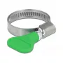 Butterfly Clamp DeLOCK 400 SS 20 - 35 mm 5 pieces zaļa