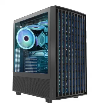 MODECOM BREEZE ARGB Flow MIDI USB 3.0 X 2 CYPE-C datora korpuss