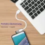 Adapteris helos 288346 OTG USB A (siev.) uz USB-C (vīr.) 3.1 leņķa