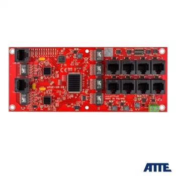 PoE komutators Atte xPoE-10-20A-OF 10 portu, 20A kopējais PoE jaudas budžets