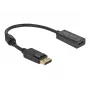 Adapter DisplayPort 1.2 vīriešu uz HDMI sieviešu 4K DeLOCK 63559
