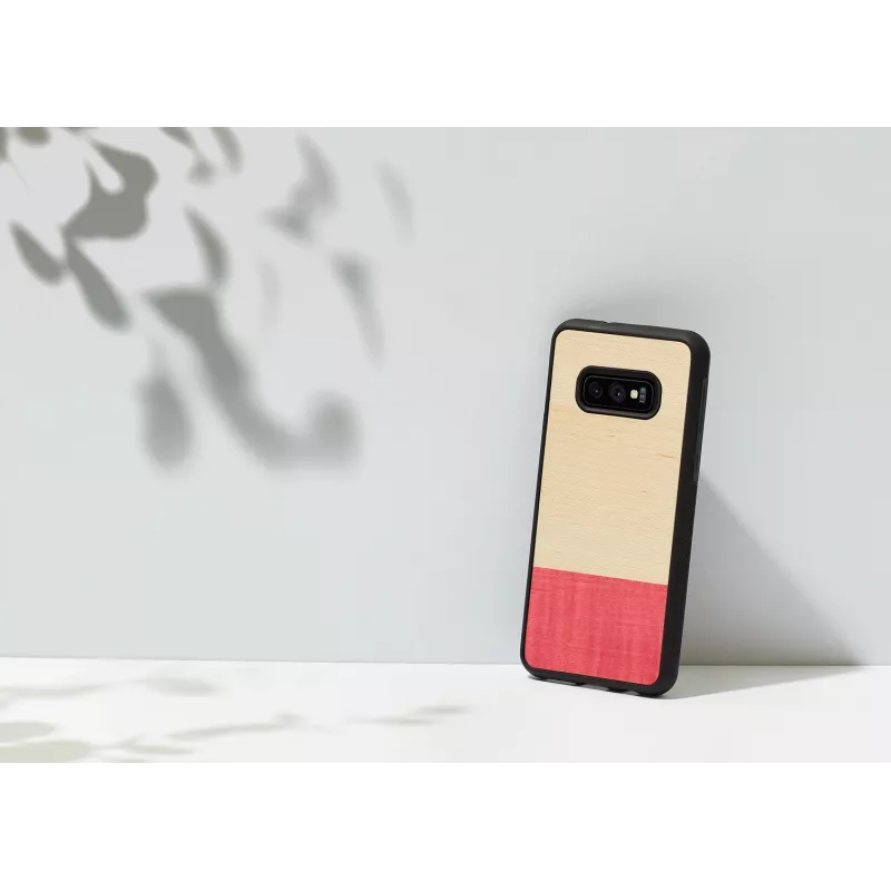 Viedtālruņa maciņš man and wood Galaxy S10e — miss match Melns, aizsargājošs cietais apvalks