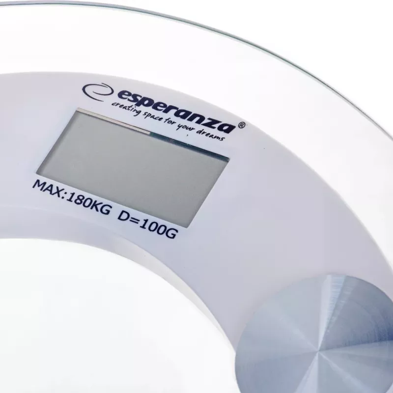 Esperanza EBS008W personālie svari Elektroniskie personālie svari Taisnstūrveida Balts