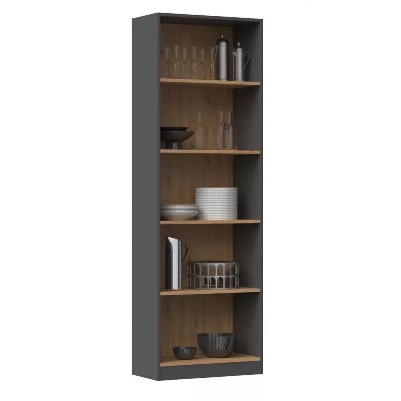 Topeshop R60 ANT/ART biroja grāmatu skapis