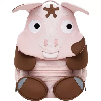 Mugursoma Affenzahn Big Friend Tonie Pig rozā/brūna — bērnu dienas soma, mazs izmērs