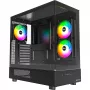 Montech XR Midi-Tower, rūdīts stikls - melns