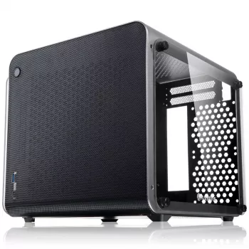 Datora korpuss Raijintek METIS EVO TG Mini-ITX, sudraba krāsā