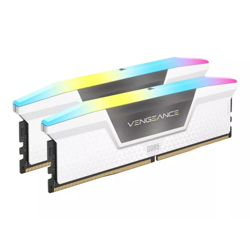 Corsair VENGEANCE RGB DDR5 5600MT/s 64GB (2x32GB) White - 64 GB - DIMM