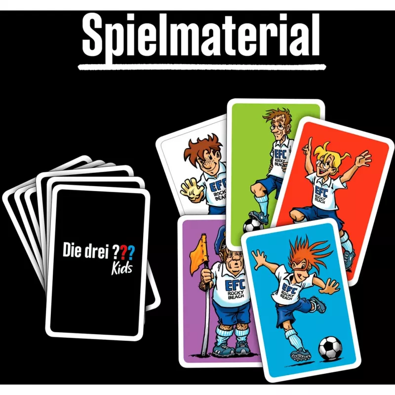 Die drei Kids - Football-Alarm, kāršu spēle