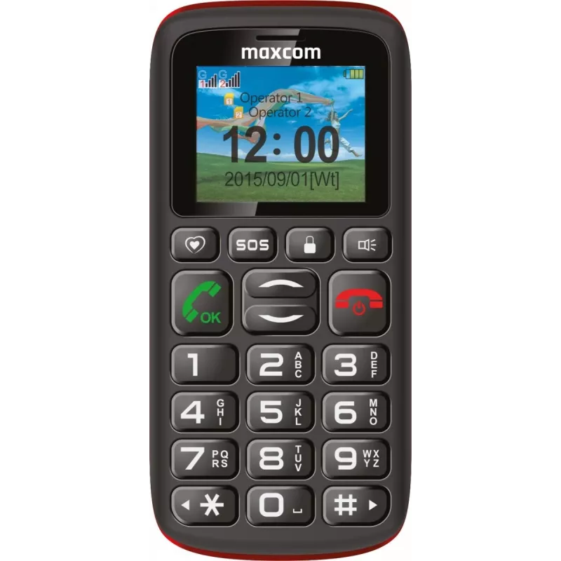 Mobilais tālrunis MaxCom MM428 1,8 collas (ENG)